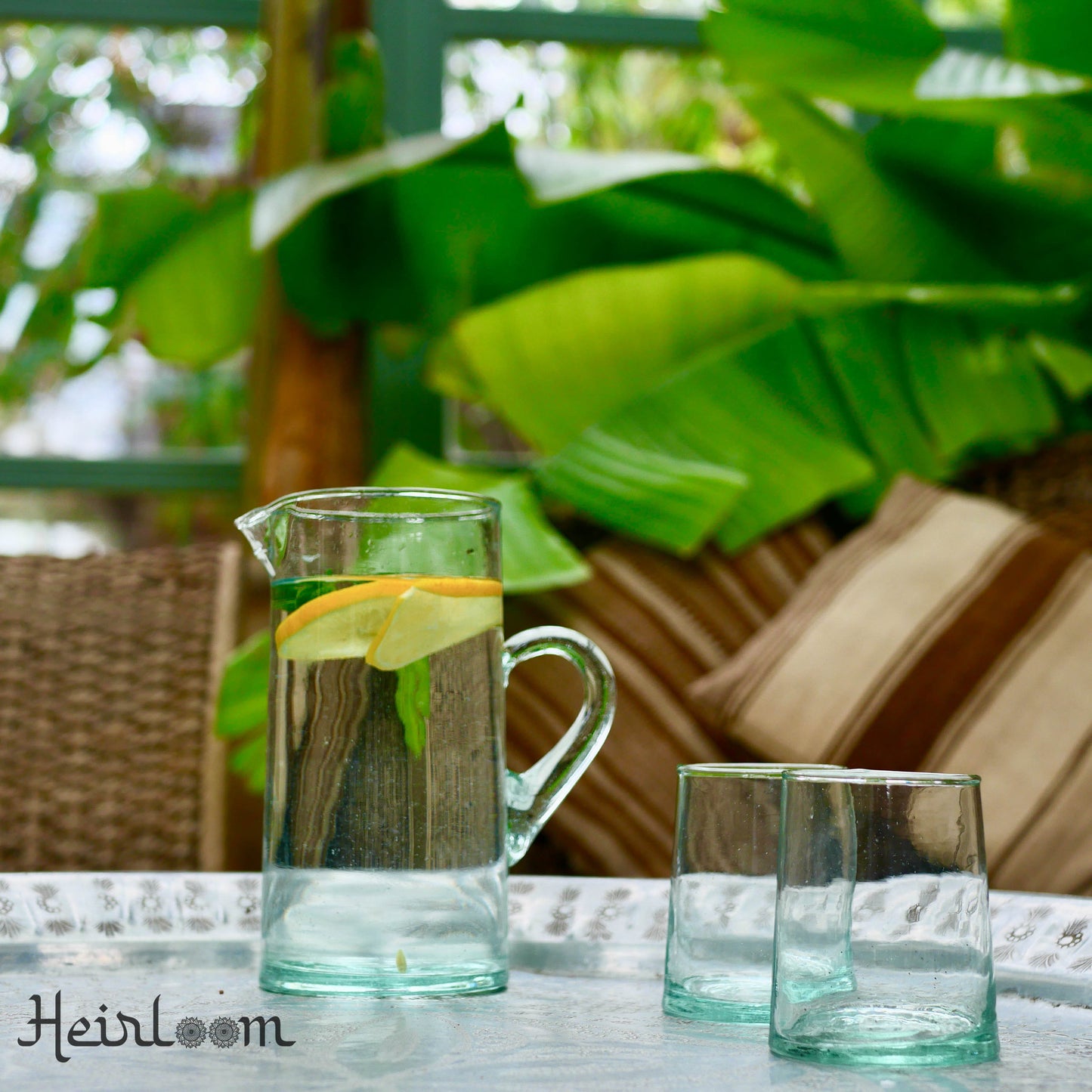 Vase BELDI with Handle