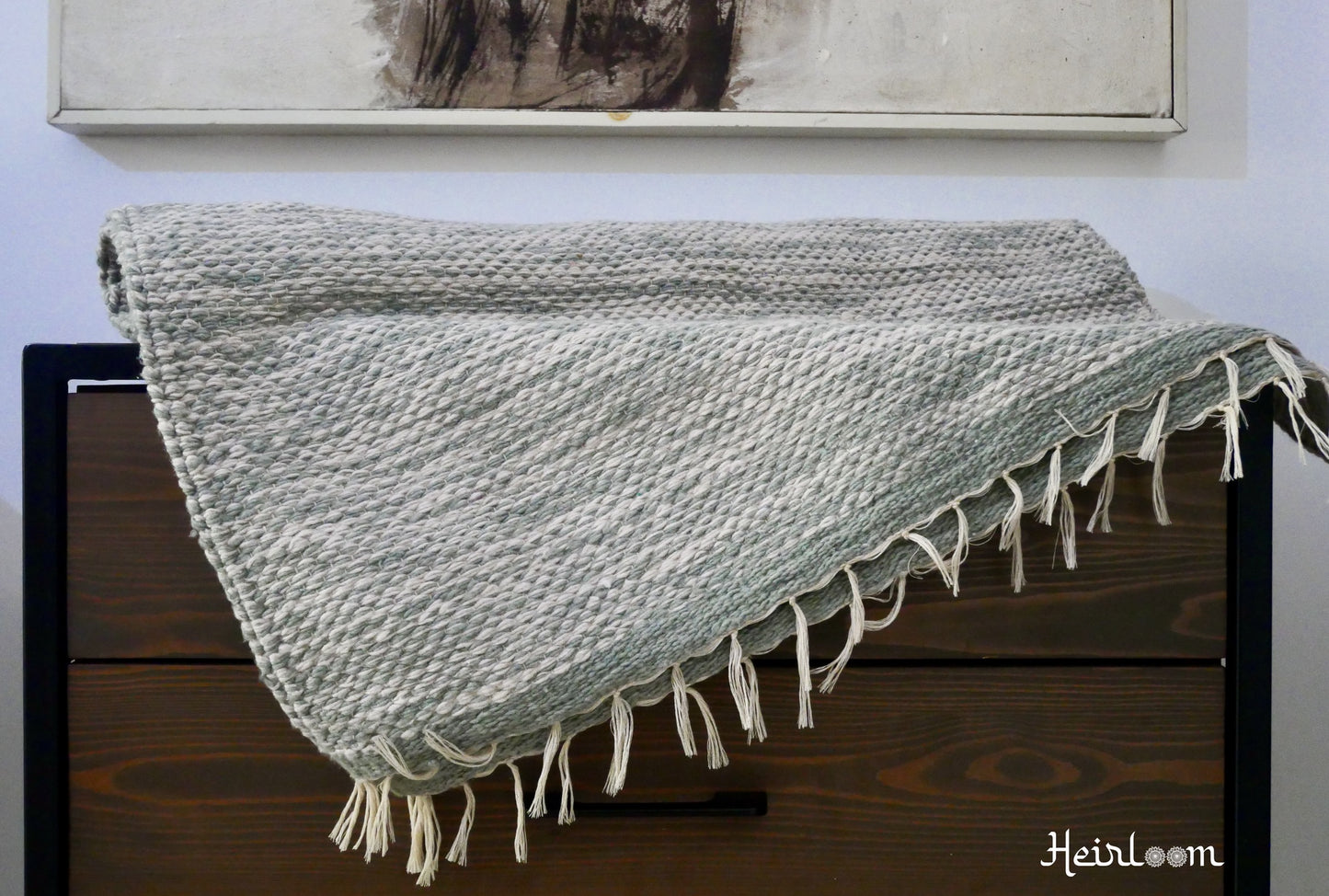 Tapis de Couloir Ondulé - Edition Olive