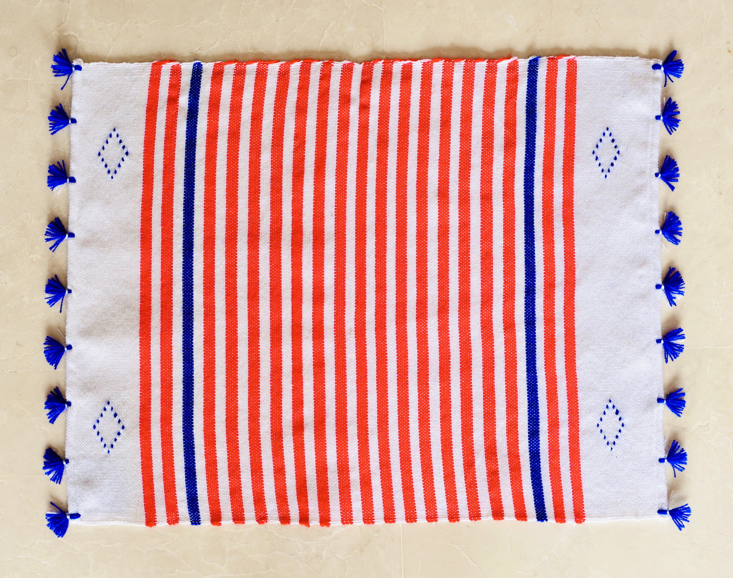 Striped Placemats (Pack of 2) - Chefchaouane Edition