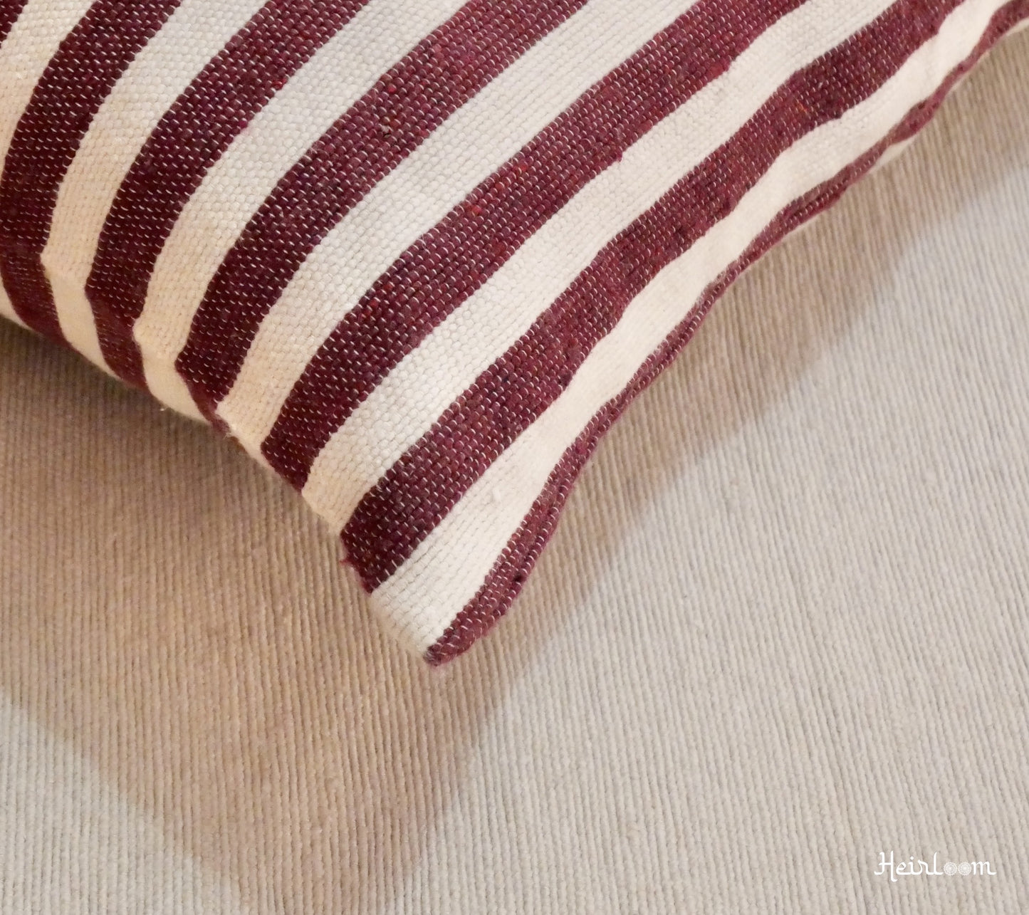 2 Housses de Coussins Rayées - Edition Grenadine