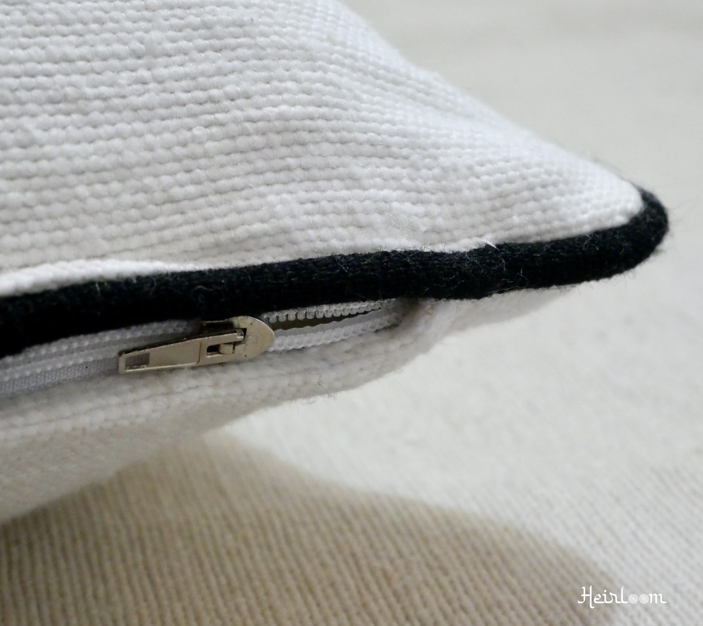 2 Housses de Coussins Unies - Edition Neige